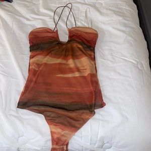 Sunset Bodysuit Top